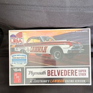 AMT 64 Plymouth Belvedere SS Lawman 1/25th sealed box
